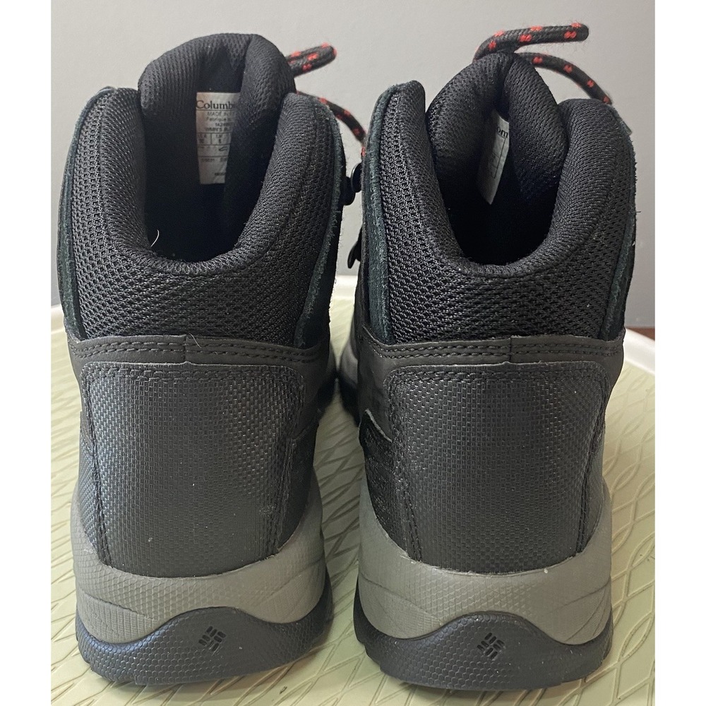 Columbia Women's‎ Newton Ridge Waterproof Black Winter Hiking Ankle Boots 10 EUC - Picture 6 of 11